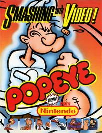 Advert for Popeye on the Atari 5200.