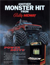 Advert for Power Drive on the Commodore Amiga CD32.