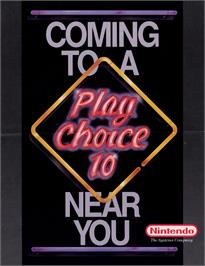 Advert for Rad Racer on the Nintendo NES.