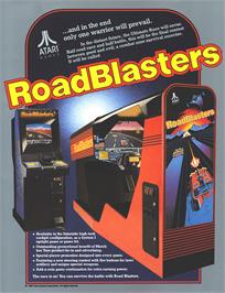 Advert for Road Blasters on the Nintendo NES.