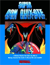 Advert for Super Don Quix-ote on the Arcade.