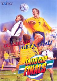 Advert for Taito Cup Finals on the Arcade.
