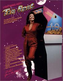 Advert for Ten Spot on the Arcade.