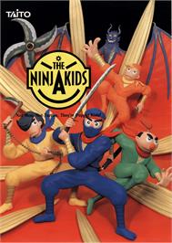 Advert for The Ninja Kids on the Arcade.