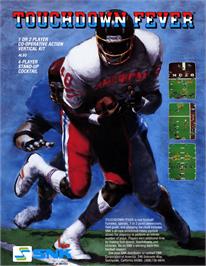 Advert for TouchDown Fever on the Arcade.