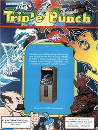 Advert for Triple Punch on the Arcade.