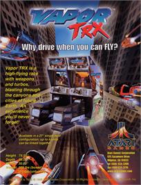 Advert for Vapor TRX on the Arcade.
