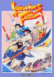 Advert for Warriors of Fate on the Arcade.