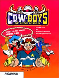Advert for Wild West C.O.W.-Boys of Moo Mesa on the Arcade.