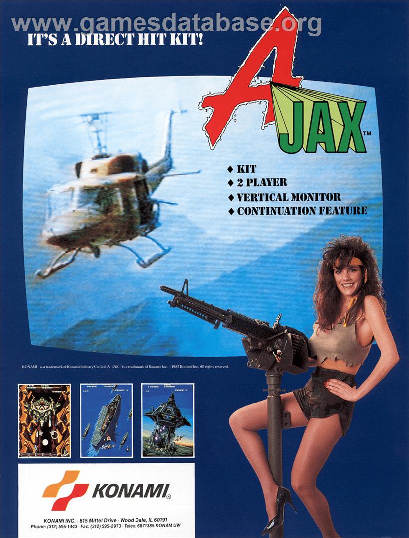 Ajax - Microsoft DOS - Artwork - Advert