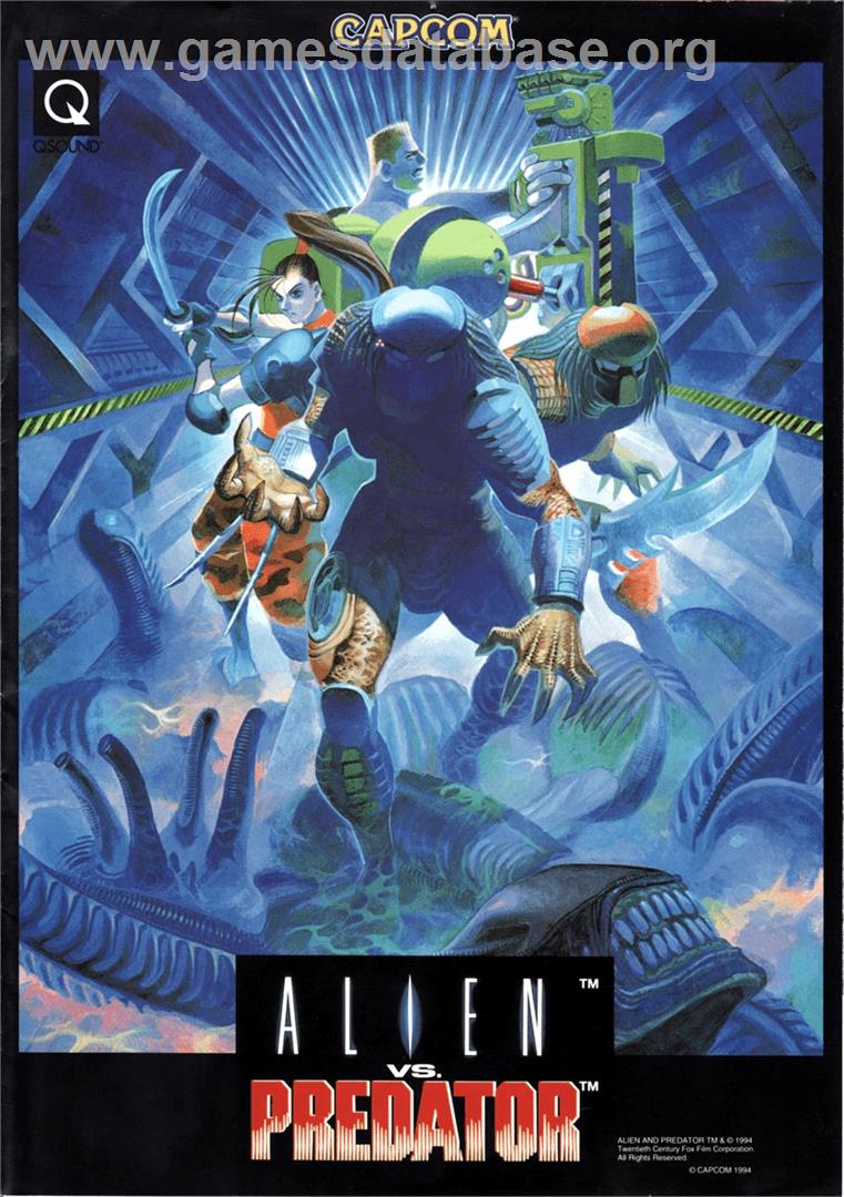 Alien vs. Predator - Arcade - Artwork - Advert