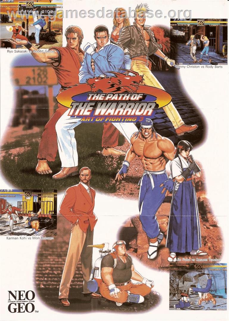 Art of Fighting 3 - The Path of the Warrior - Arcade - Artwork - Advert