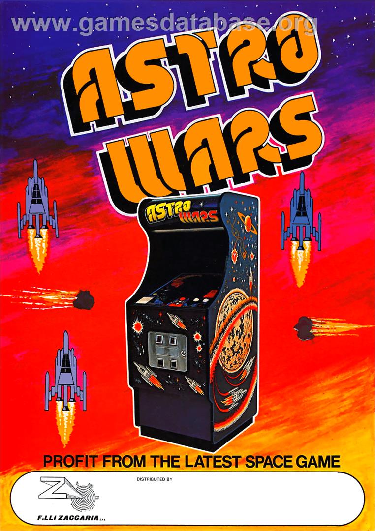 Astro Wars - Arcade - Artwork - Advert