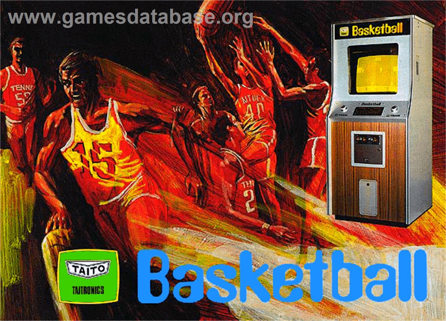 Atari Basketball - Arcade - Artwork - Advert