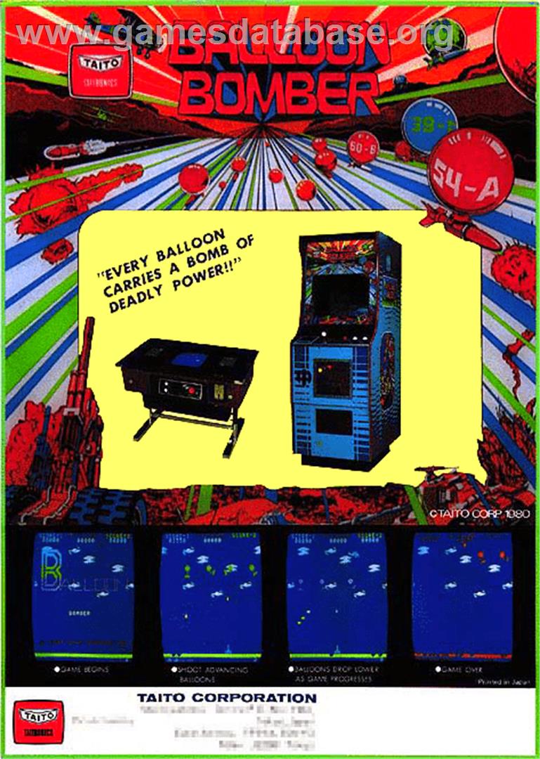 Balloon Bomber - Commodore 64 - Artwork - Advert