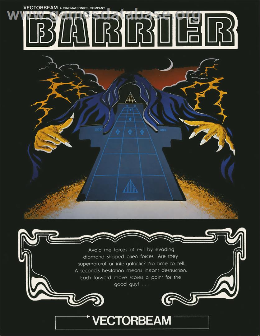 Barrier - Arcade - Artwork - Advert