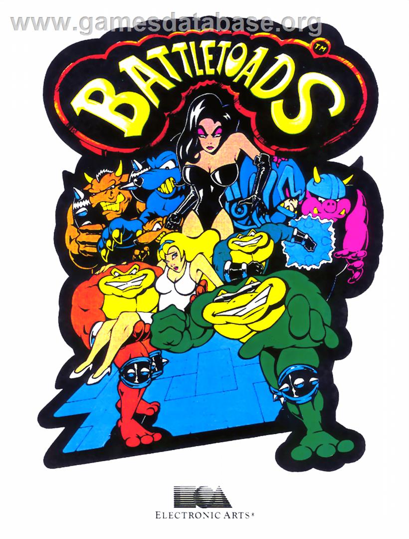 Battle Toads - Arcade - Artwork - Advert