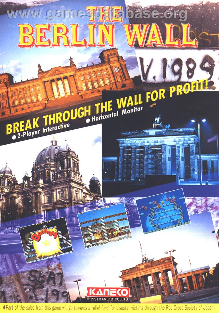 Berlin Wall, The - Arcade - Artwork - Advert