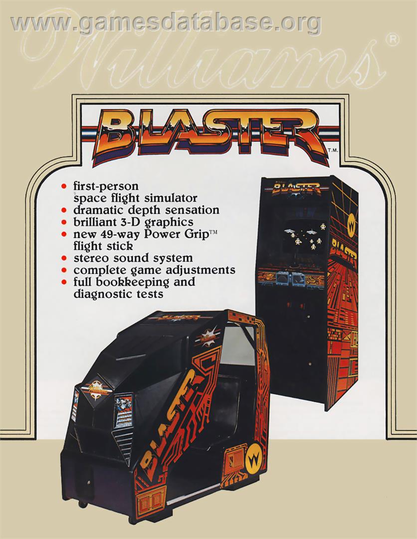 Blaster - Sinclair ZX Spectrum - Artwork - Advert