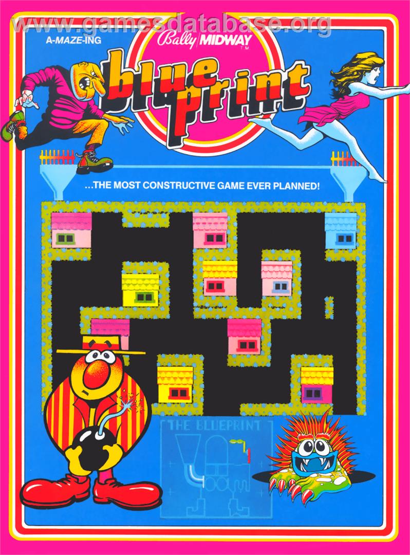 Blue Print - Arcade - Artwork - Advert