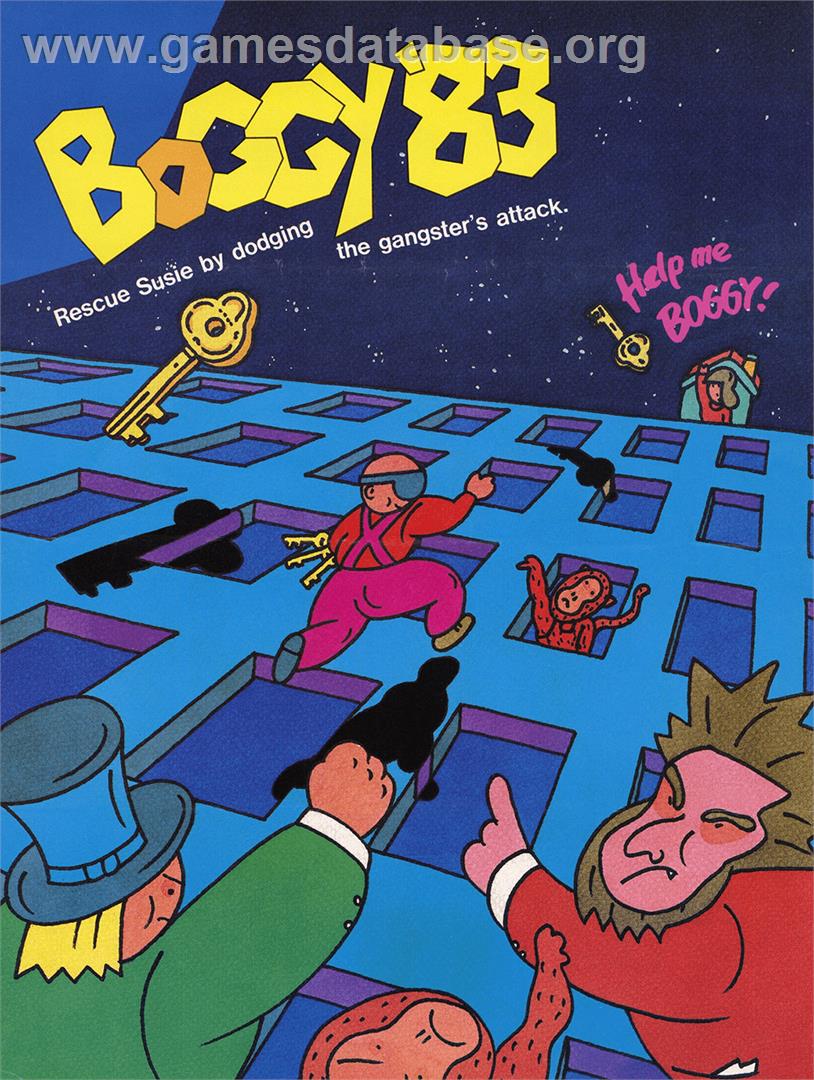 Boggy '84 - Arcade - Artwork - Advert