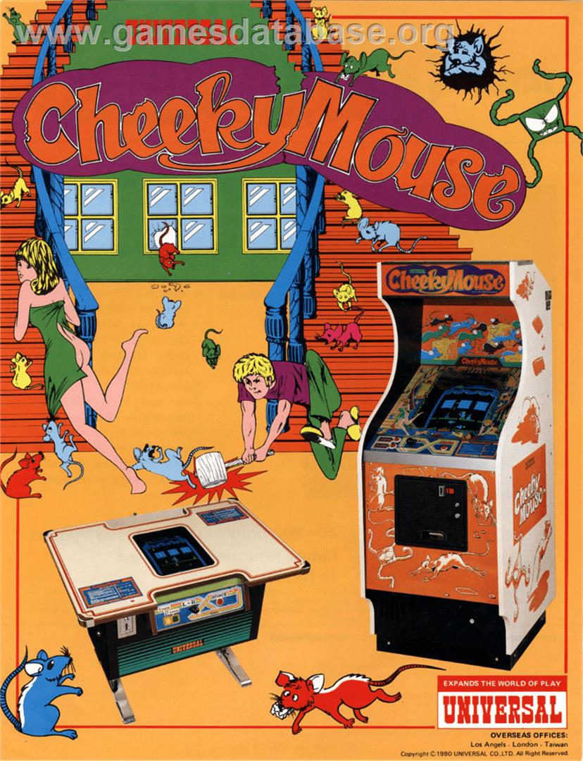 Cheeky Mouse - Arcade - Artwork - Advert
