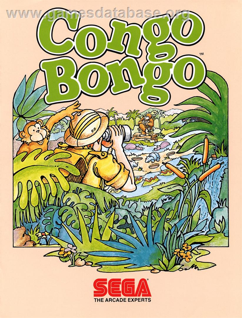 Congo Bongo - Arcade - Artwork - Advert
