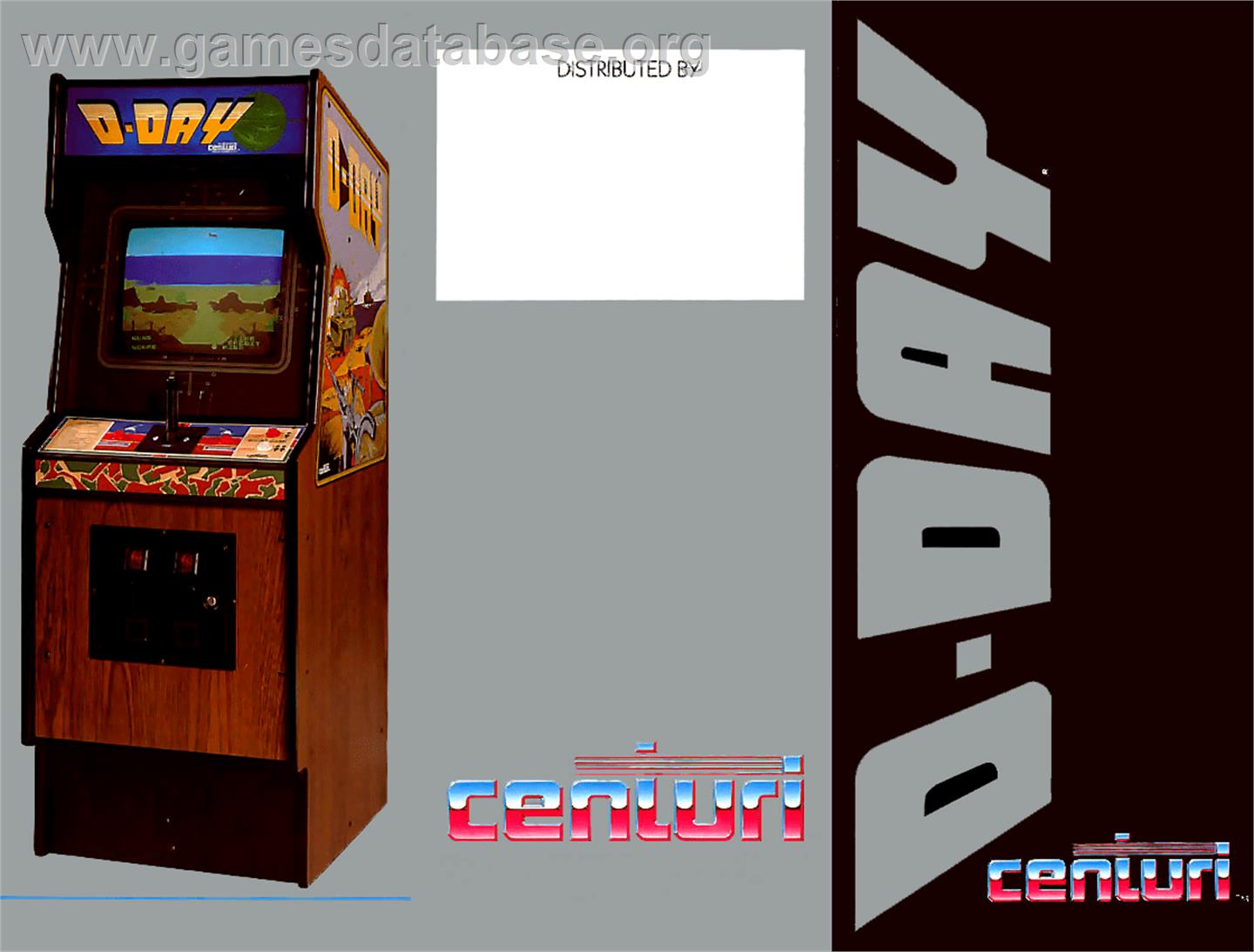 D-Day - Arcade - Artwork - Advert