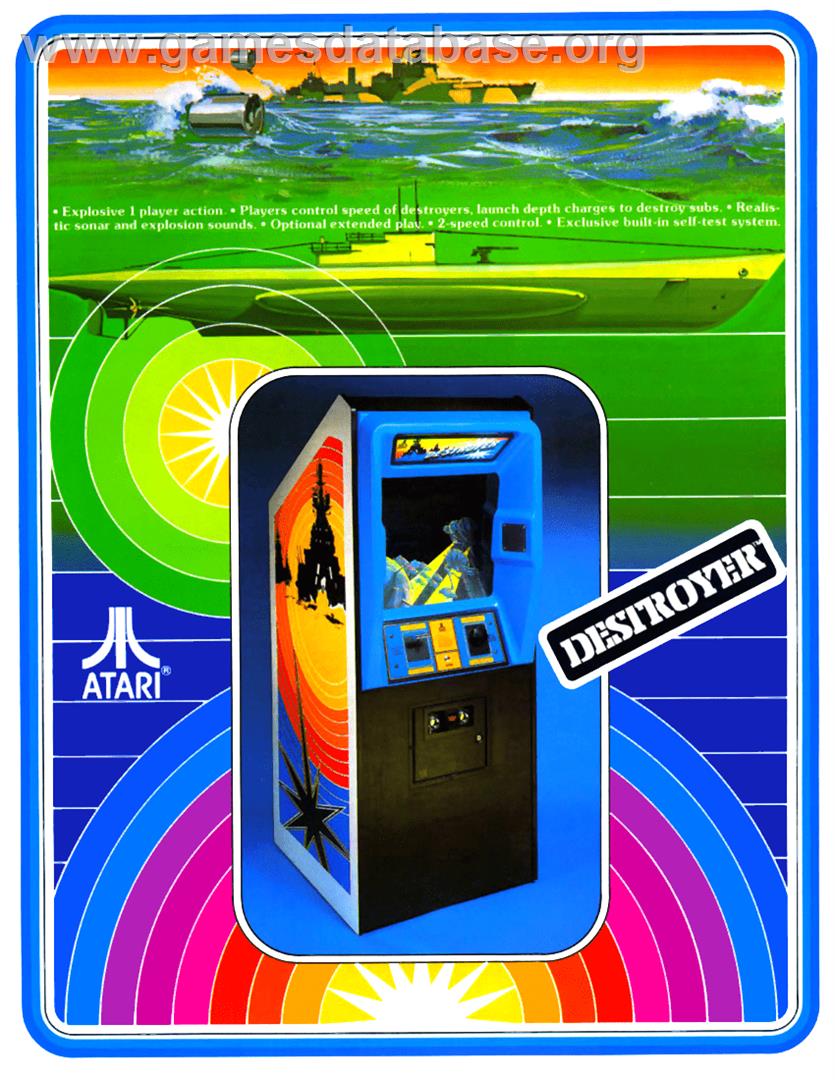 Destroyer - Arcade - Artwork - Advert