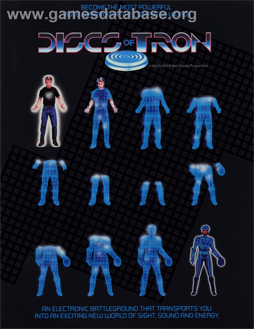 Discs of Tron - Arcade - Artwork - Advert