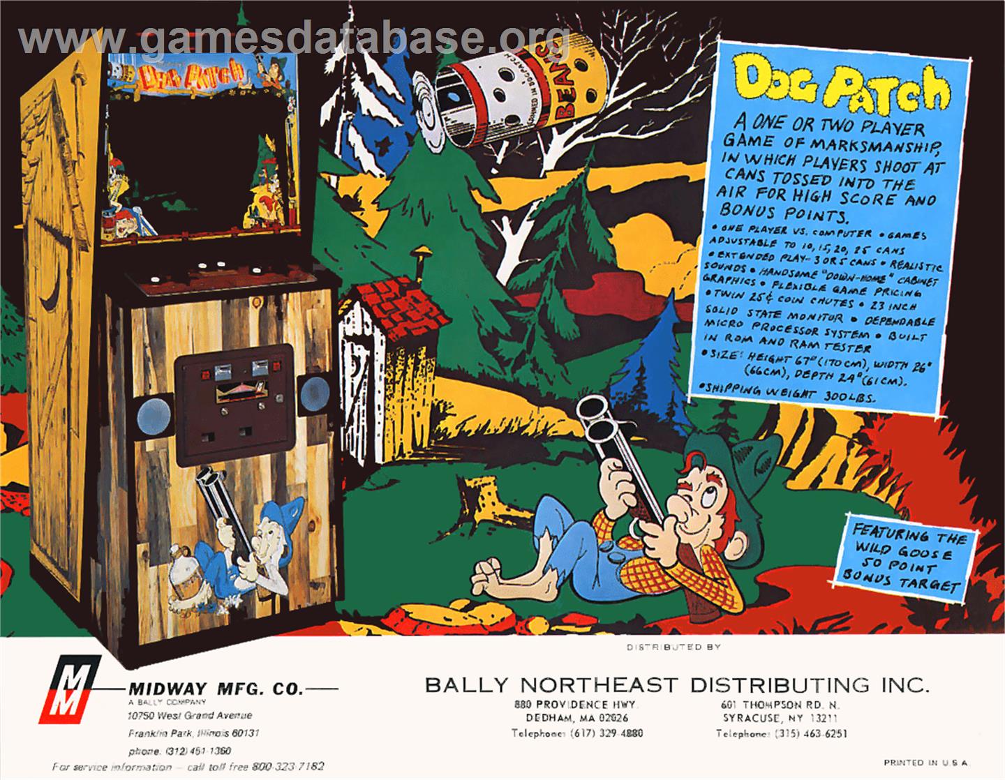Dog Patch - Bally Astrocade - Artwork - Advert