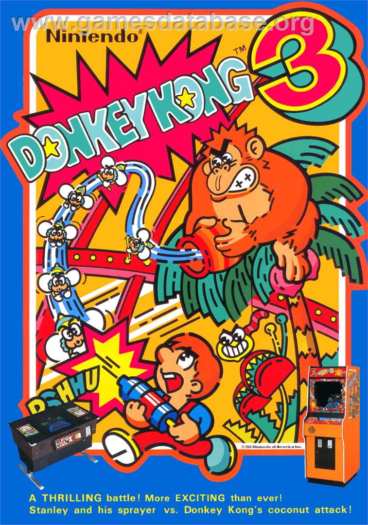 Donkey Kong 3 - Arcade - Artwork - Advert