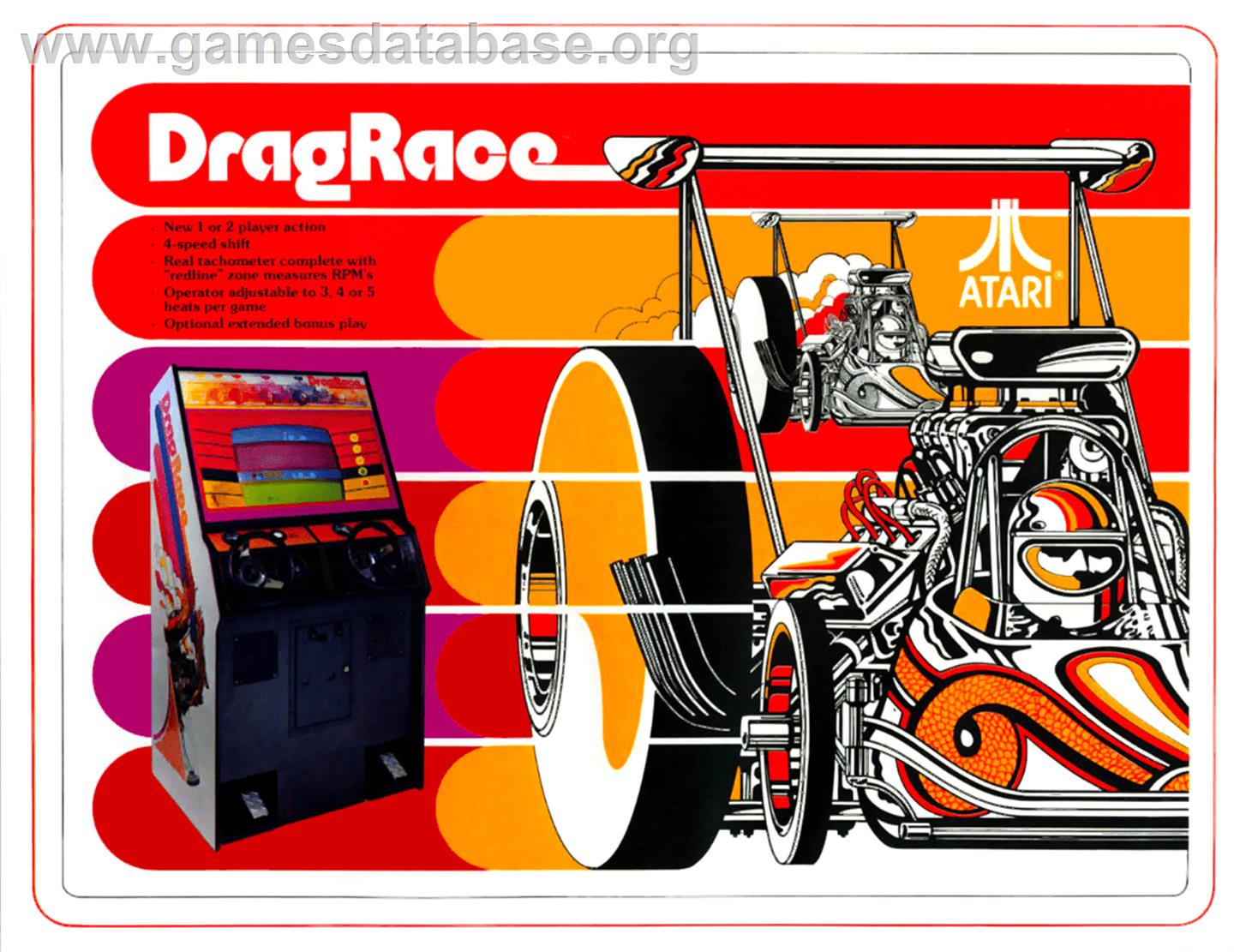 Drag Race - Arcade - Artwork - Advert