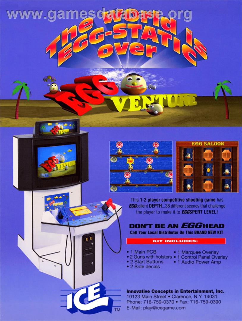 Egg Venture - Arcade - Artwork - Advert