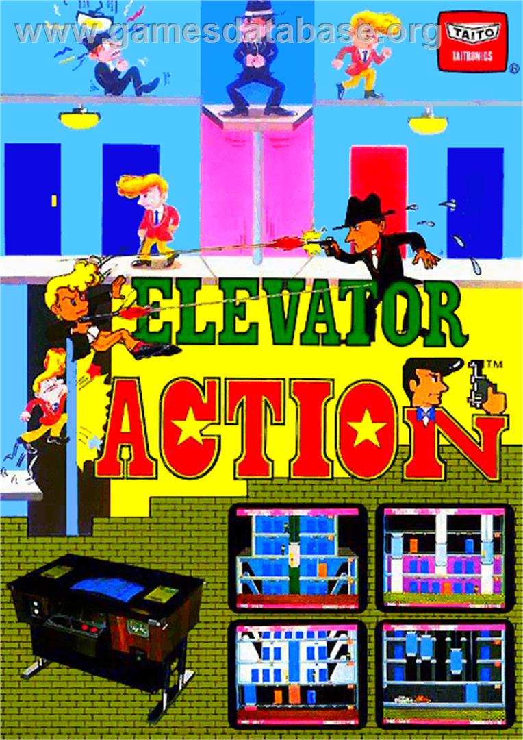 Elevator Action - Arcade - Artwork - Advert
