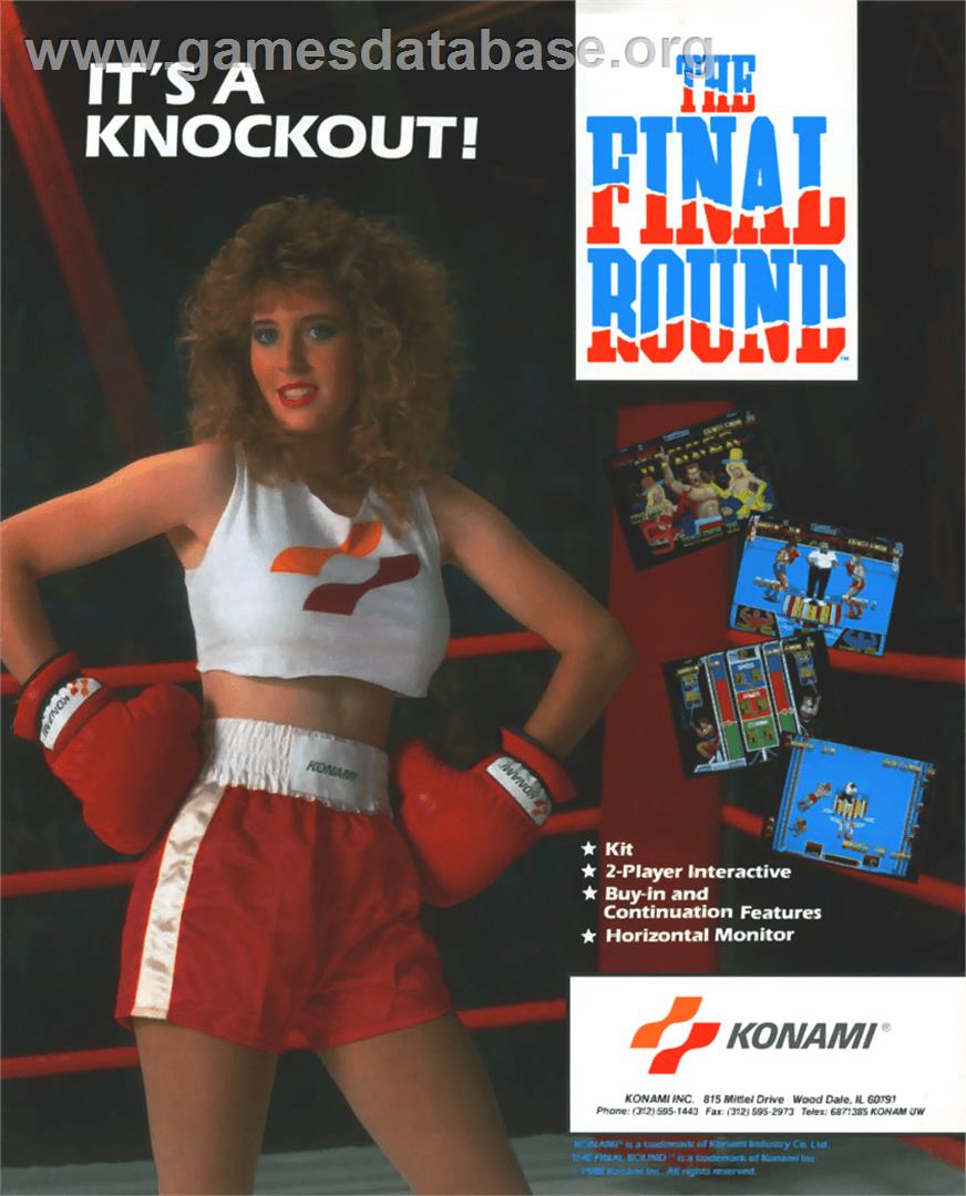Final Round, The - Arcade - Artwork - Advert