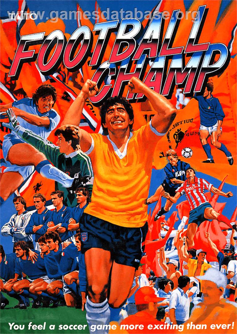 Football Champ / Euro Football Champ - Arcade - Artwork - Advert