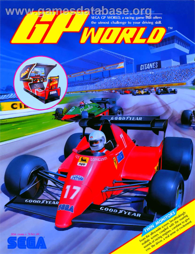 GP World - Arcade - Artwork - Advert