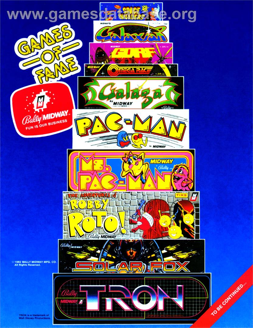 Galaxian Part X - Arcade - Artwork - Advert