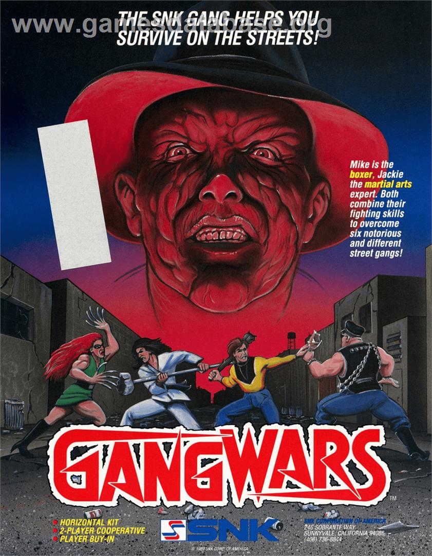 Gang Wars - Arcade - Artwork - Advert