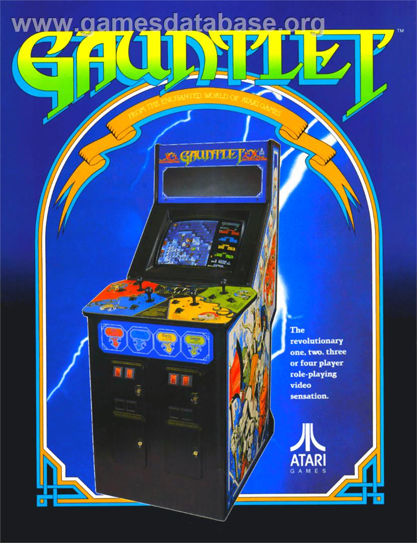 Gauntlet - Microsoft DOS - Artwork - Advert