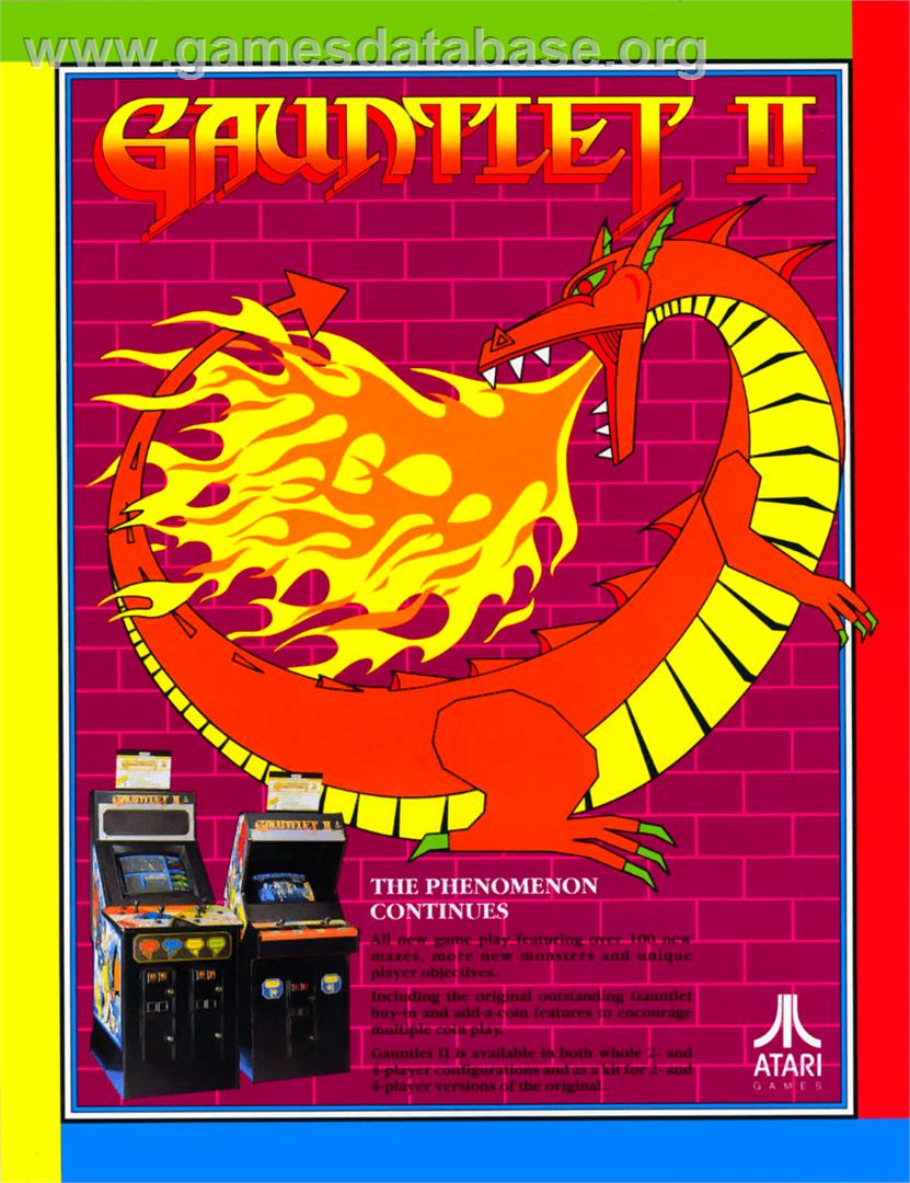 Gauntlet II - Amstrad CPC - Artwork - Advert