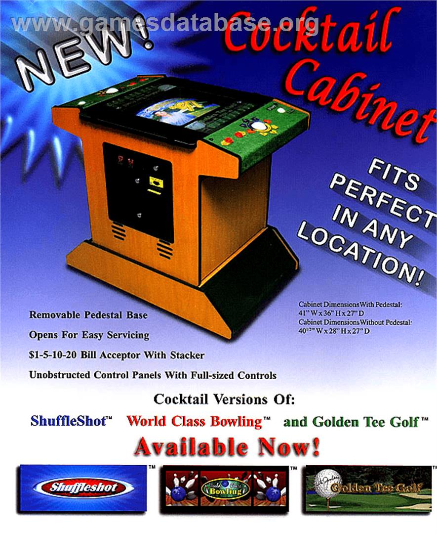 Golden Tee Classic - Arcade - Artwork - Advert