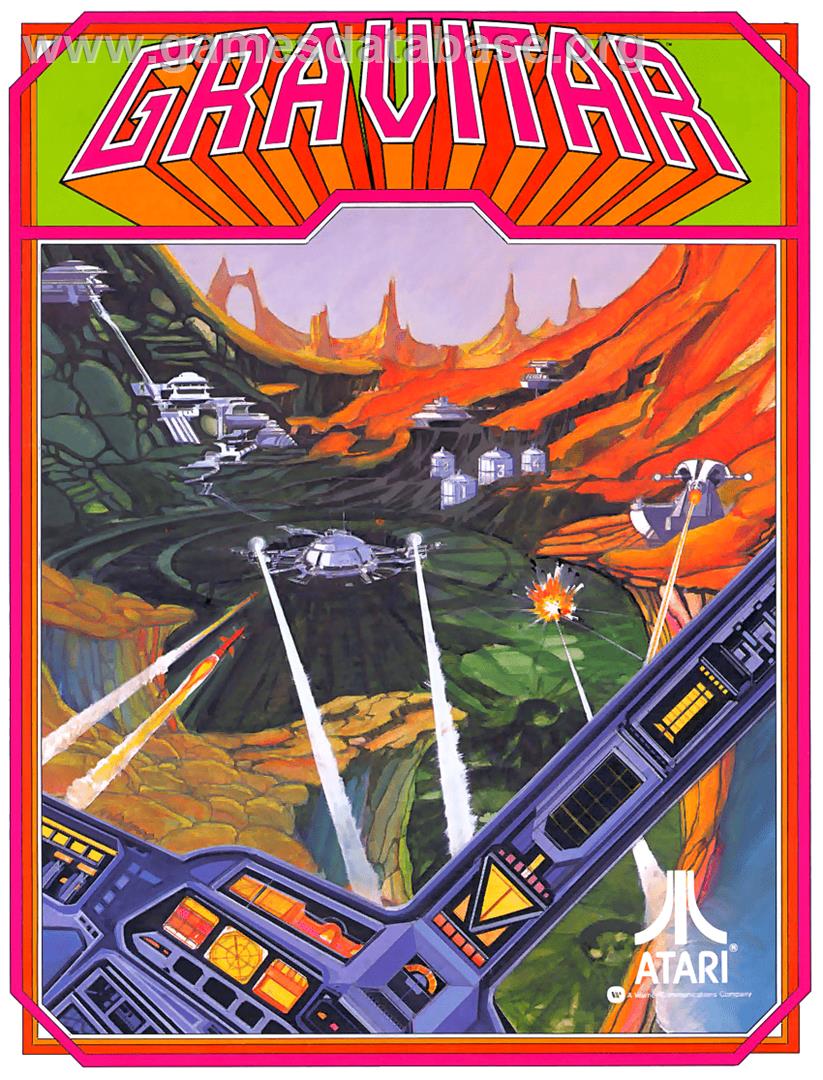 Gravitar - Atari 2600 - Artwork - Advert