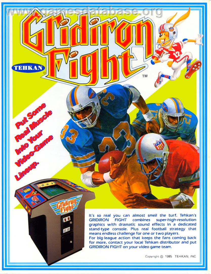 Gridiron Fight - Arcade - Artwork - Advert