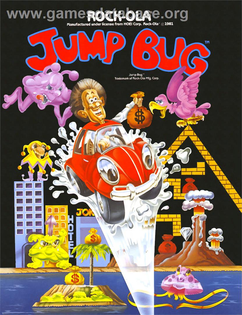 Jump Bug - Arcade - Artwork - Advert