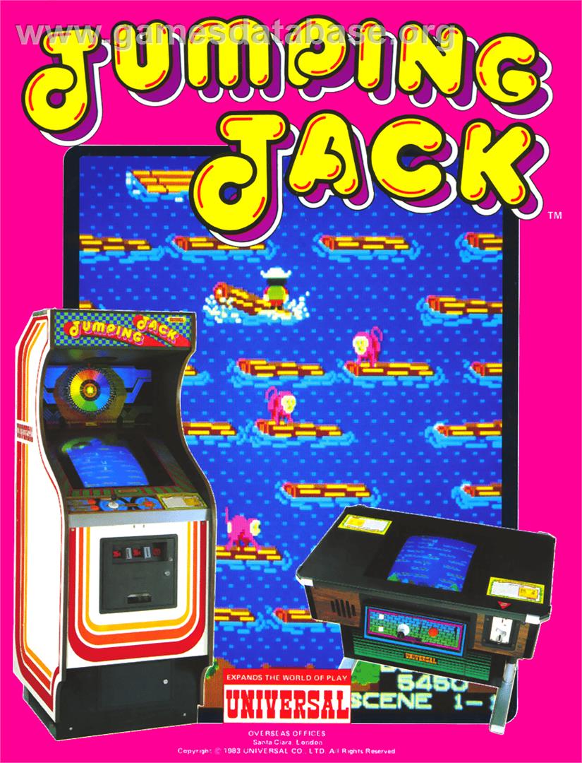 Jumping Jack - Arcade - Artwork - Advert