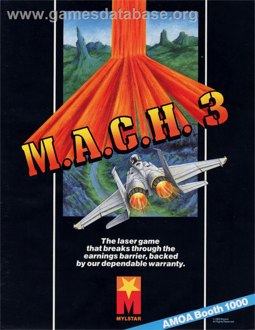 M.A.C.H. 3 - Arcade - Artwork - Advert