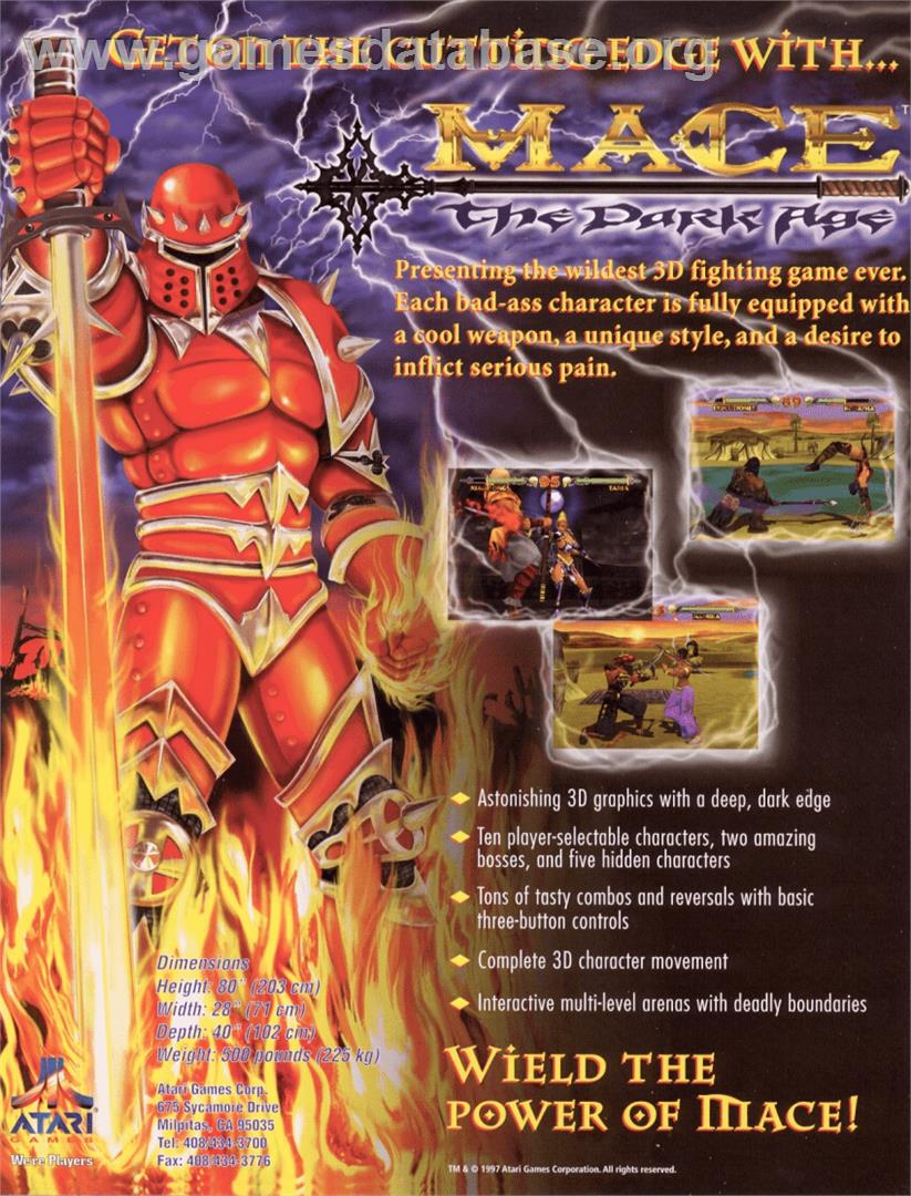 Mace: The Dark Age - Nintendo N64 - Artwork - Advert