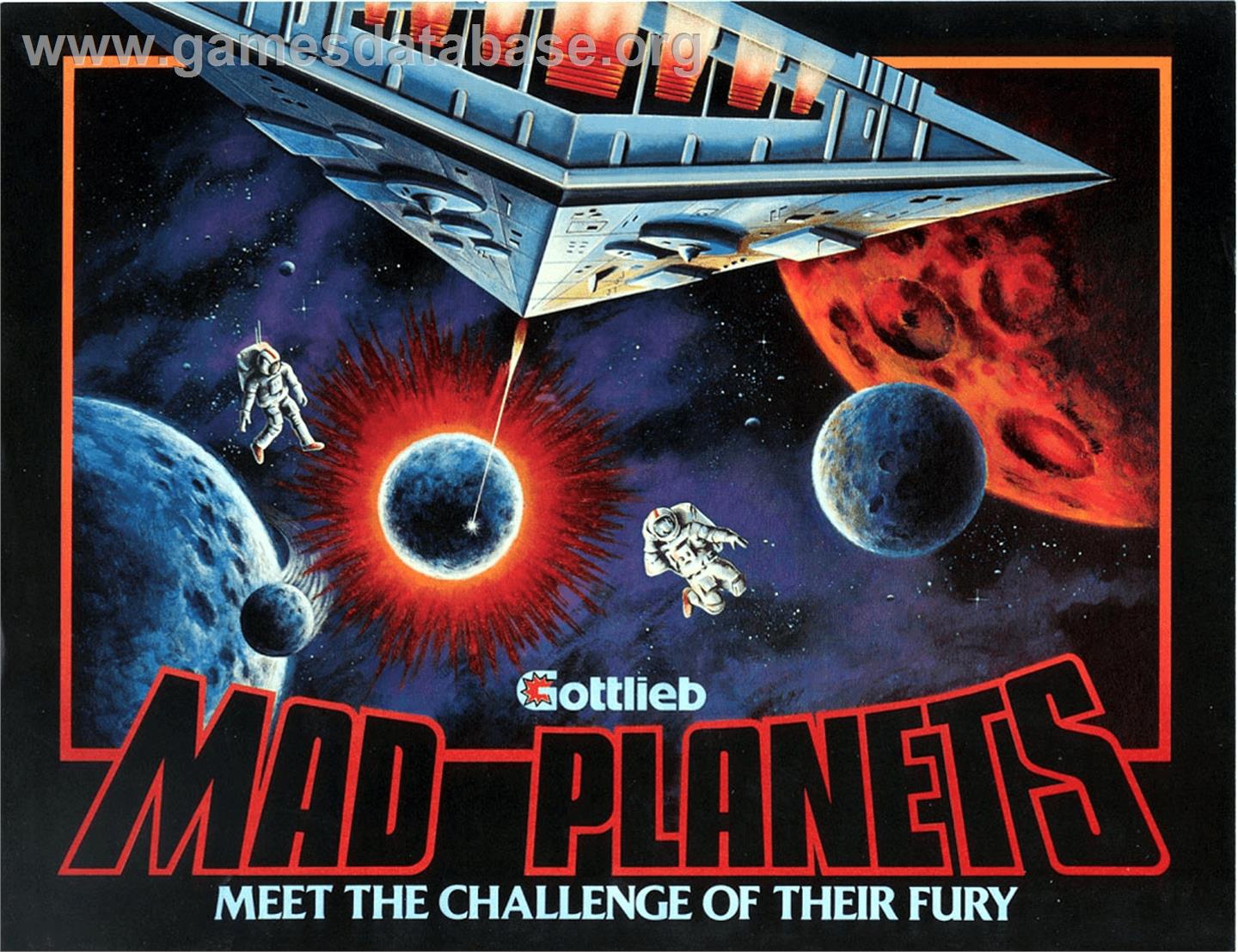 Mad Planets - Arcade - Artwork - Advert